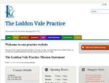 Tablet Screenshot of loddonvale.com